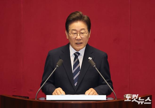 이재명 대통령. 국회사진기자단