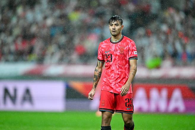 서울월드컵경기장 / 2026 북중미 월드컵 대비 소집 / 남자A대표팀 / 한국vs브라질 / 옌스 카스트로프 / 사진 김동하