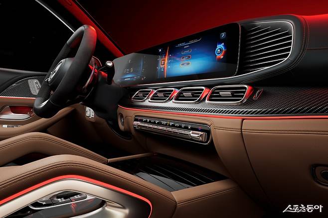 메르세데스-AMG GLS 63 4MATIC+ 인테리어. 사진제공|메르세데스-벤츠 코리아