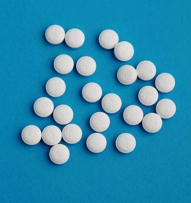 젤잔즈 5mg 알약컷(사진 제공=한국화이자제약)