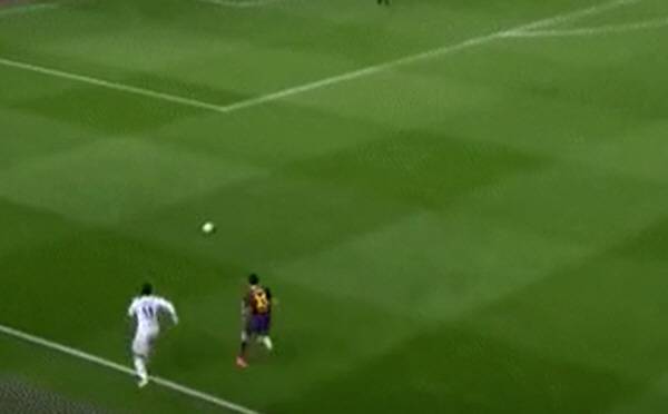 가레스 베일 '전설의 치달' 장면.