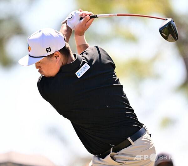 2026년 미국프로골프(PGA) 투어 발스파 챔피언십(벌스파 챔피언십) 우승 경쟁에 뛰어든 임성재 프로가 최종라운드에서 경기하는 모습이다. 사진제공=ⓒAFPBBNews = News1 (사진을 무단으로 사용하지 마십시오.)