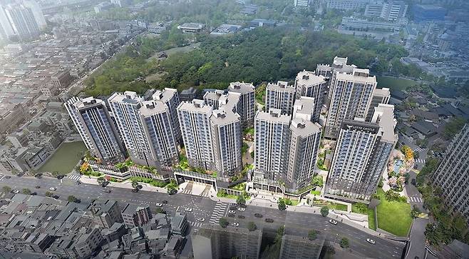 서울 동대문구 '청량리 롯데캐슬 하이루체' 조감도