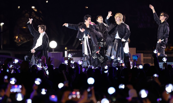 광화문 무대로 컴백한 방탄소년단(BTS)/ 사진=연합뉴스