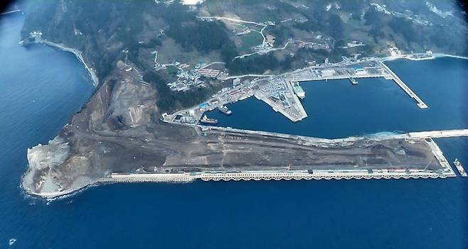 ▲ 울릉공항 공사 현장 사진 독자제공