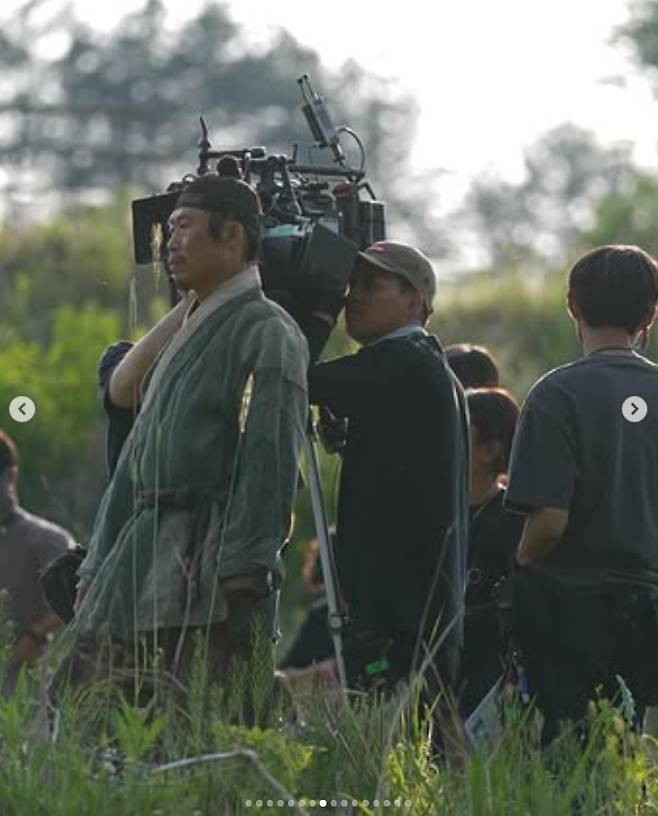 '왕과 사는 남자' 미공개 사진 /쇼박스 인스타그램 캡처