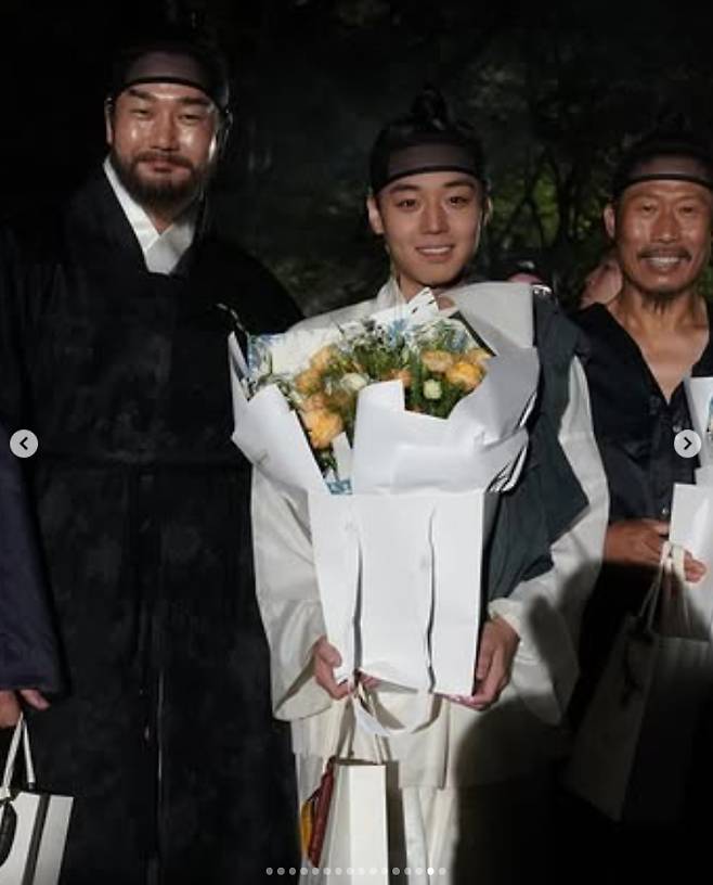 '왕과 사는 남자' 미공개 사진 /쇼박스 인스타그램 캡처