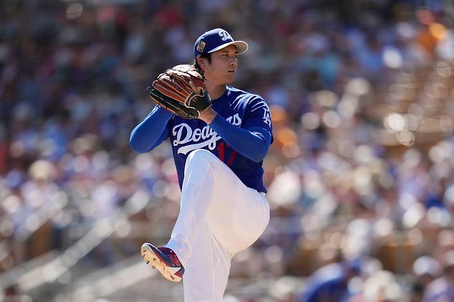 LA 다저스 오타니 쇼헤이가 마이크 트라웃과의 두 번째 대결에서도 승리했다. AP연합뉴스