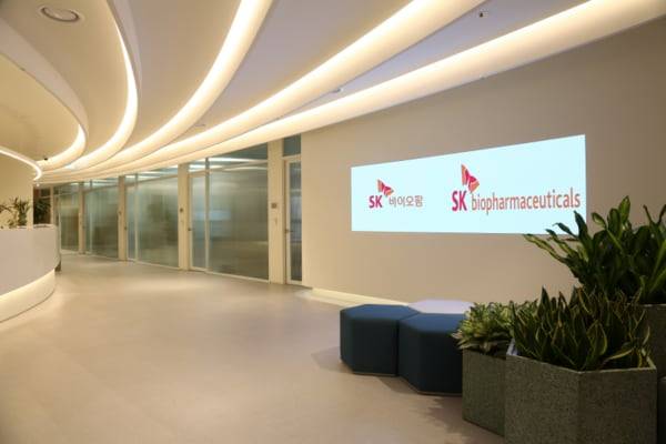 SK바이오팜 판교 사옥 내부/SK바이오팜 제공
