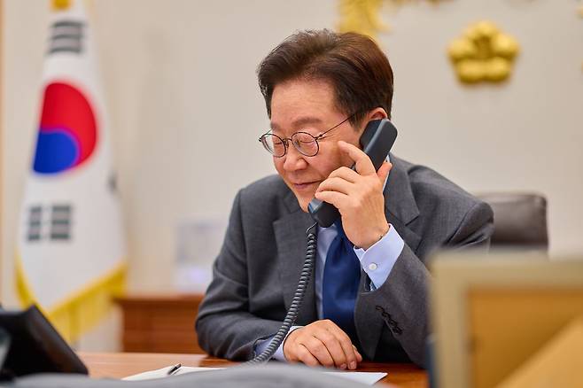 이재명 대통령, 사진 청와대