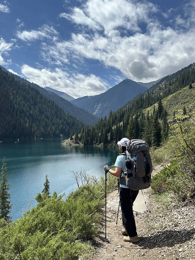 콜사이호수 트레킹