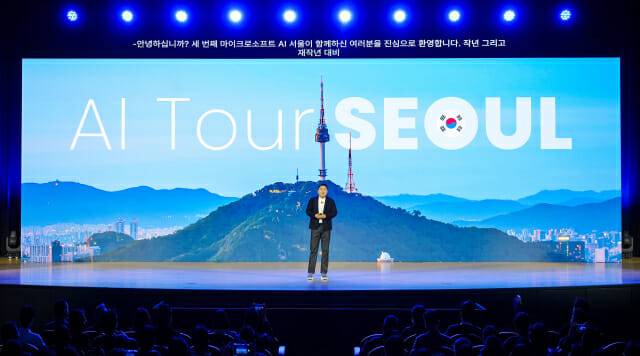 이날 마이크로소프트 제품군으로 AI 에이전트를 구축한 국내 기업이 무대에 올랐다.