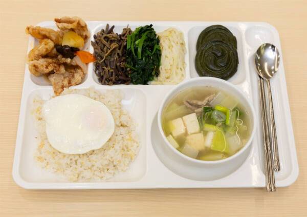 청와대 구내식당 특별 오찬 메뉴. 청와대 제공