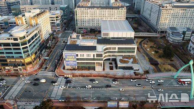 나주혁신도시 빛가람복합문화체육센터 전경. (사진=나주시 제공) photo@newsis.com