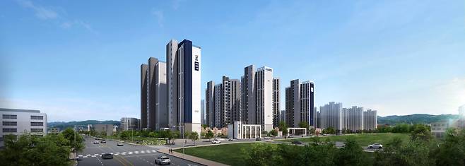 ‘용인 고림 동문 디 이스트’ 투시도(동문건설 제공)