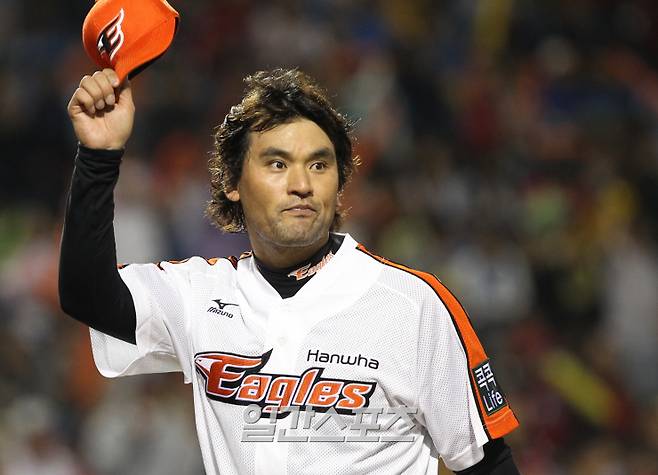 한화에서 뛰었던 박찬호. 대전=정시종 일간스포츠 기자