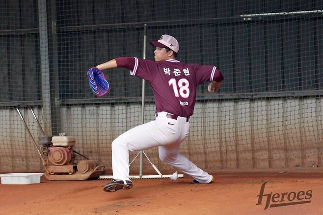 ▲ 박준현 ⓒ키움 히어로즈