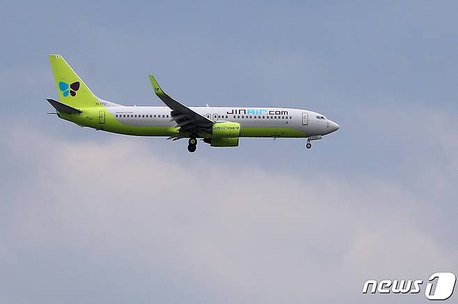 진에어 항공기 ⓒ 뉴스1 공정식 기자