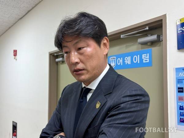 박동혁 전남드래곤즈 감독. 김진혁 기자