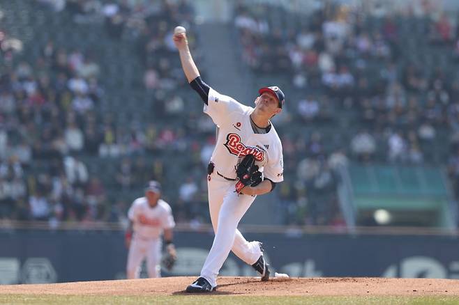 두산 베어스 외국인 투수 크리스 플렉센. /사진=두산 베어스 제공