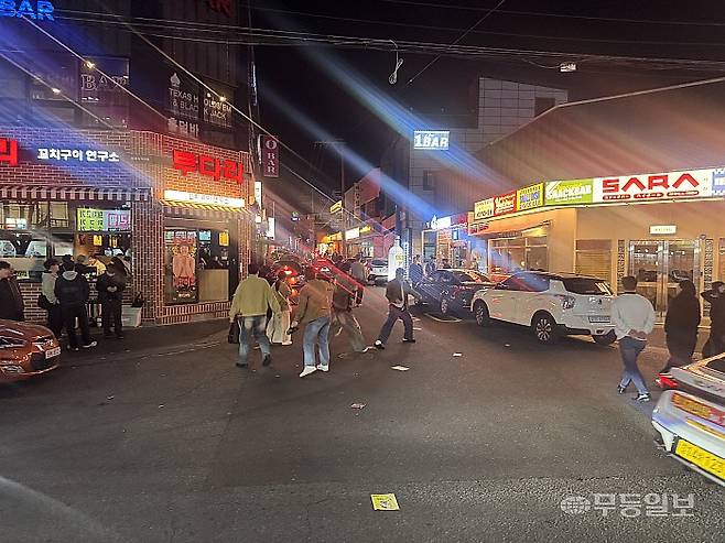 28일 오후 순천 조례동의 한 골목. 박찬 기자