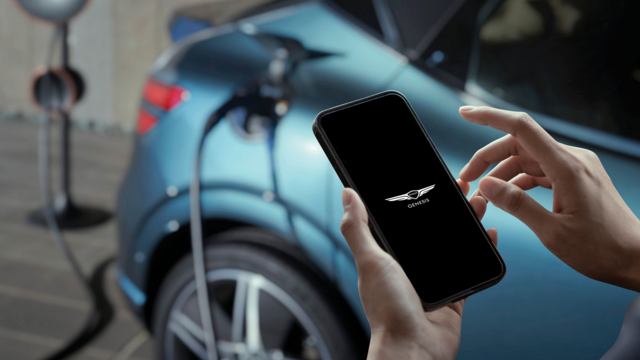 제네시스 커넥티드 서비스. 제네시스 브랜드 제공