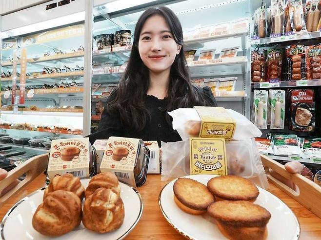 세븐일레븐의 ‘버터떡’ 시리즈. 사진 제공=세븐일레븐
