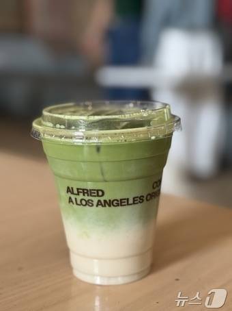 말차카페로 유명한 알프레도 ⓒ 뉴스1 윤슬빈 관광전문기자