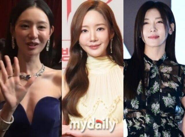 왼쪽부터 배우 김지원, 박민영, 하지원 / 마이데일리