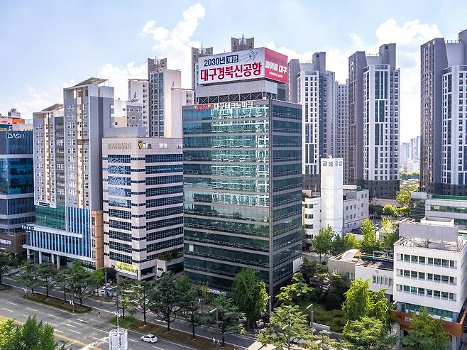 대구테크노파크 전경.