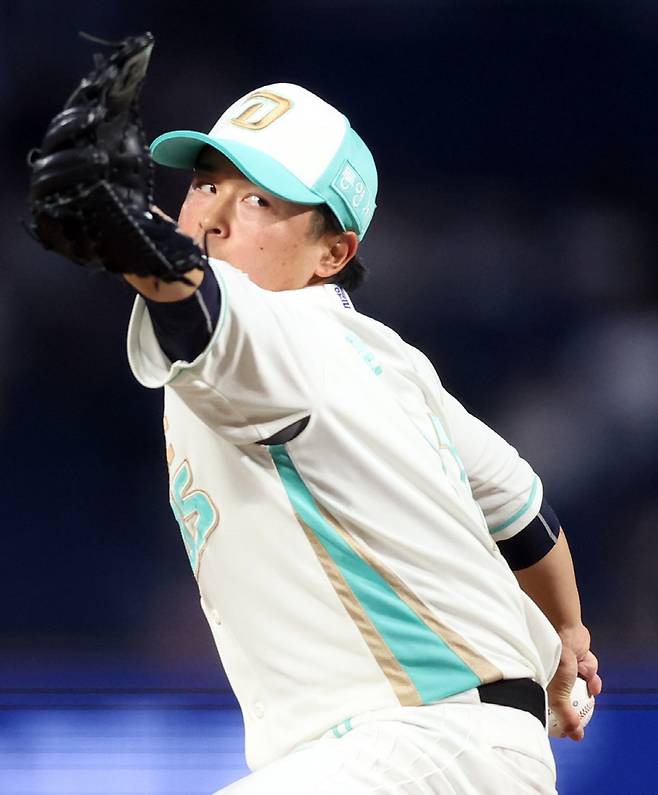 NC 선발 토다 나츠키 역투
(창원=연합뉴스) 김동민 기자 = 31일 경남 창원NC파크에서 열린 프로야구 2026 KBO리그 롯데 자이언츠와 NC 다이노스의 경기. 1회 초 NC 선발 토다 나츠키가 역투하고 있다. 2026.3.31
image@yna.co.kr
(끝)
<저작권자(c) 연합뉴스, 무단 전재-재배포, AI 학습 및 활용 금지>