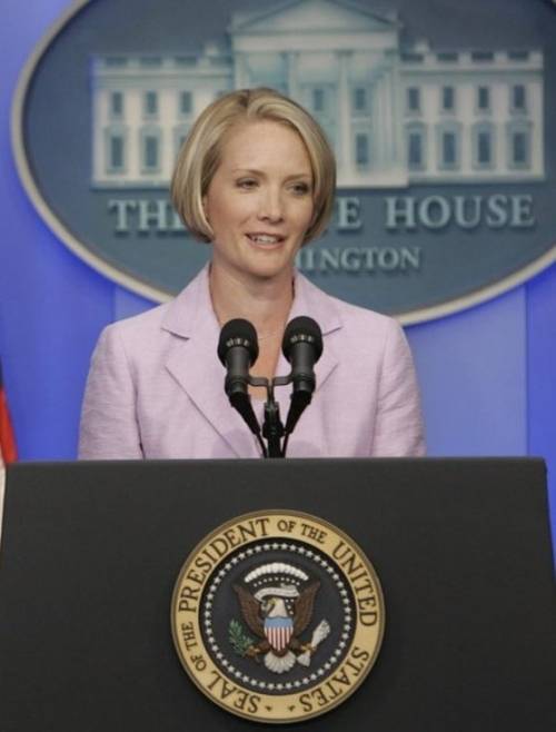 백악관 대변인 시절 다나 페리노의 모습. 페리노 페이스북 캡처