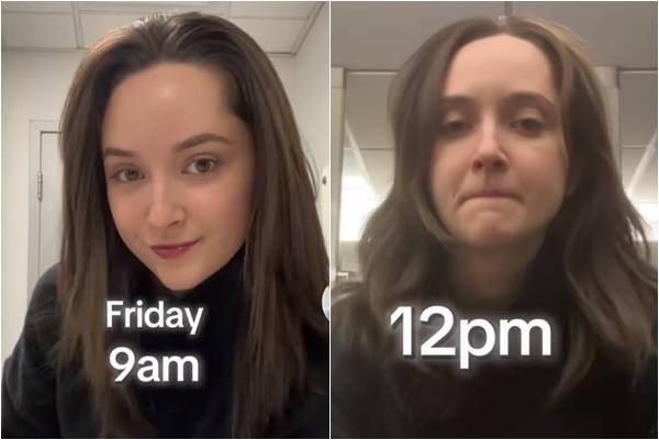 “사무실 공기 때문에 외모가 망가진다”는 주장이 소셜미디어를 중심으로 확산되며 직장인들의 공감을 얻고 있다. 틱톡(@noadonlan) 캡처