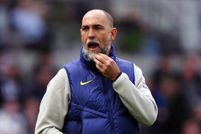 토트넘 사령탑에서 경질된 이고르 투도르 감독. AP연합뉴스