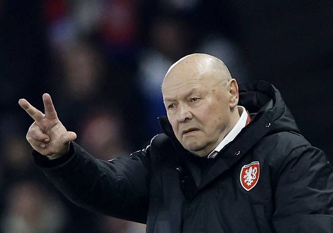 미로슬라프 쿠베크 체코 축구대표팀 감독. 사진=로이터 연합뉴스