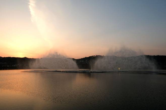 안성 칠곡호수 전경./사진제공=경기관광공사