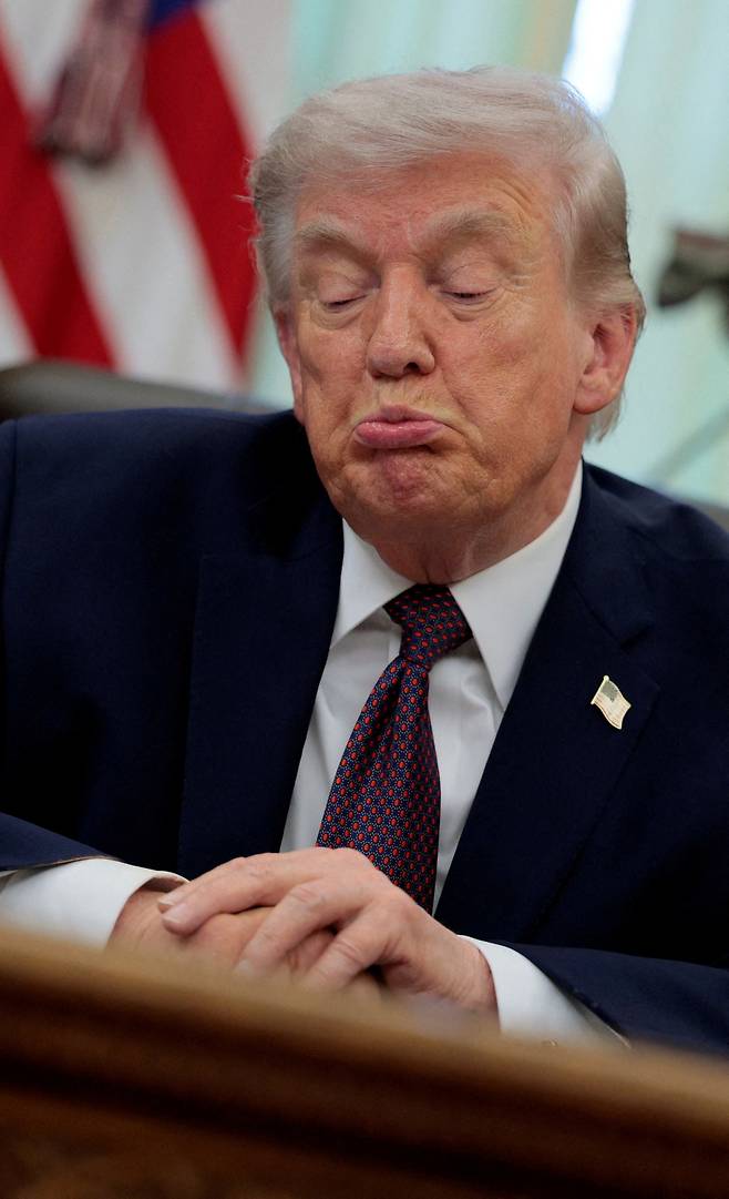 도널드 트럼프 미 대통령. 로이터연합뉴스