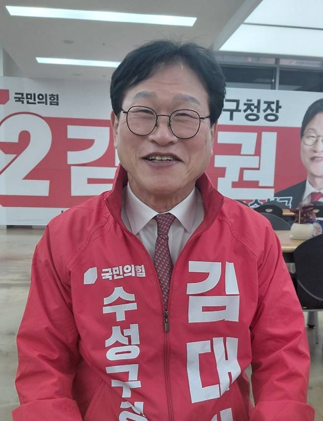 김대권 수성구청장 예비후보.