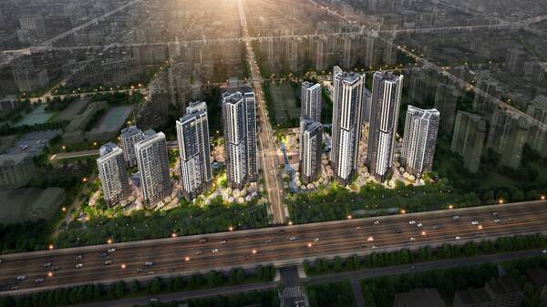 아크로 드 서초 조감도 ⓒDL이앤씨