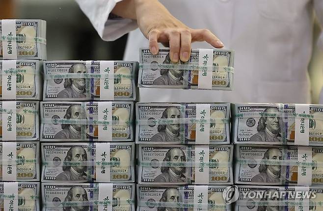 미 달러화. 연 연합뉴스