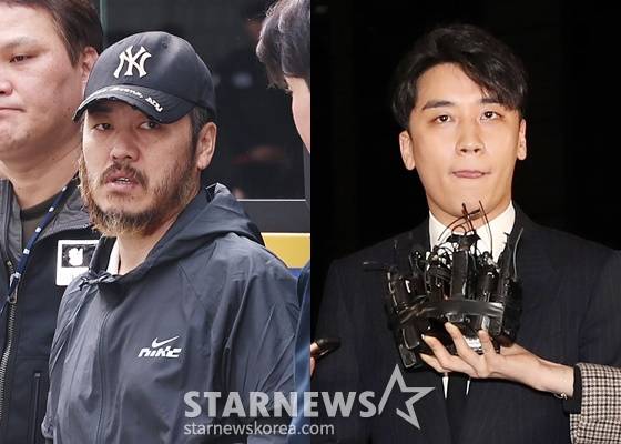 박왕열(왼쪽), 승리/사진=뉴스1, 스타뉴스
