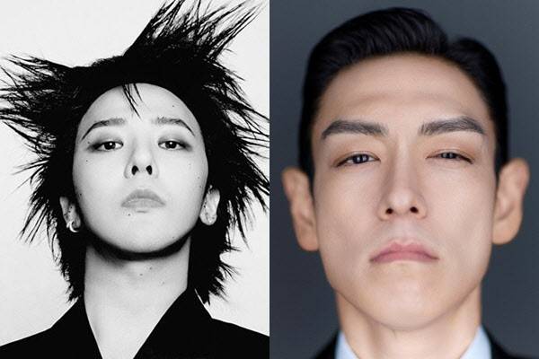 지드래곤(왼쪽) 탑(사진=각 소속사 제공)