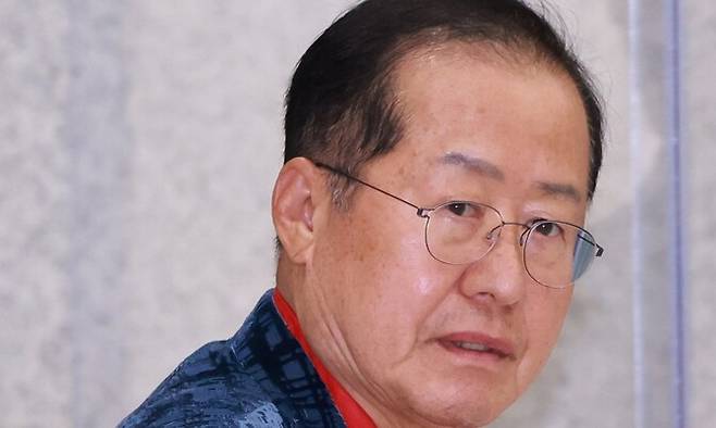 홍준표 전 대구시장. 연합뉴스