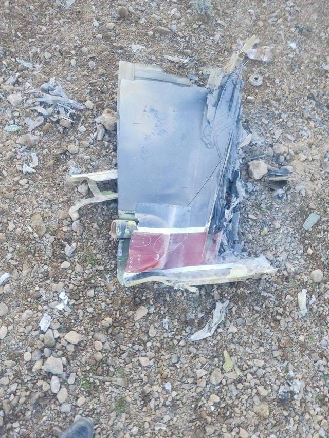 격추된 미 F-15E 잔해. 로이터·연합뉴스.