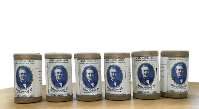 1896년 아리랑이 실린 실린더 음반- 한국대중음악박물관 소장./한국대중음악박물관 제공