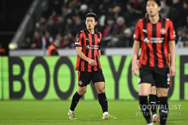 조규성(미트윌란). 게티이미지코리아