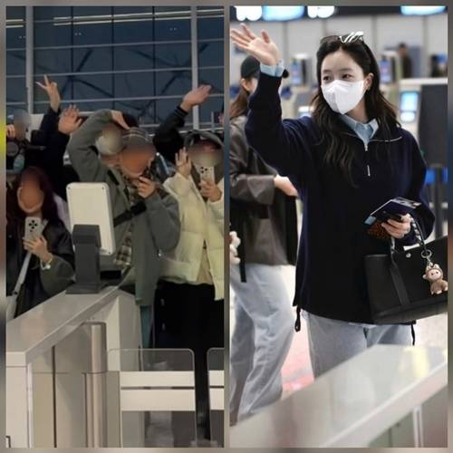 4일 함은정은 자신의 SNS에 “공항에서의 순간들. 거의 잠 못 자고 움직인 일정들이라 비몽사몽이었지만 즐거웠어! 또 만나요”라는 글과 함께 여러 장의 사진을 공개했다. 사진=SNS