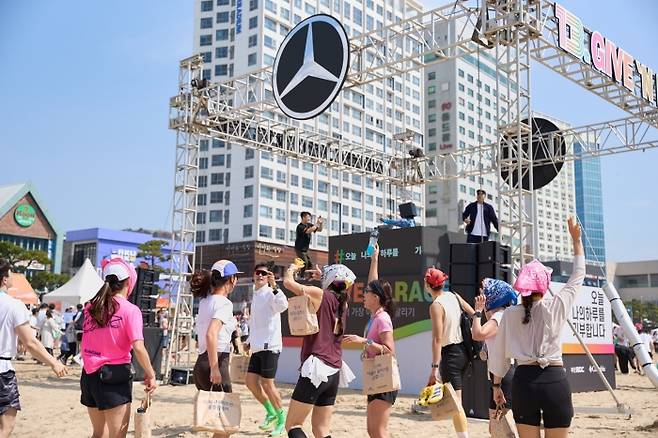 제 13회 벤츠 기브앤레이스. 사진=메르세데스-벤츠코리아 제공