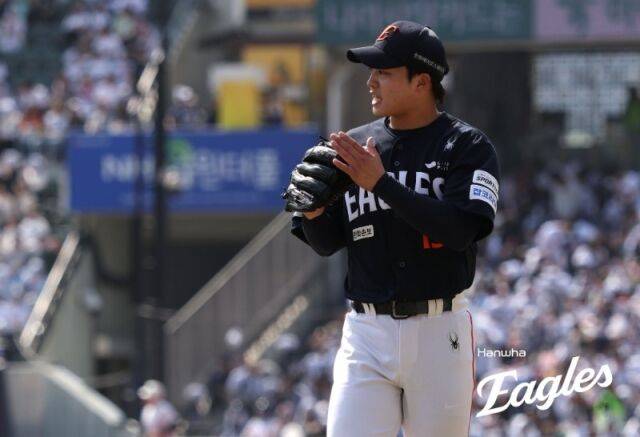 퀄리티스타트를 기록한 왕옌청./한화 이글스
