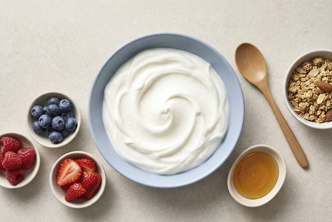 아몬드, 호두 같은 견과류는 그릭요거트와 궁합이 좋은 대표 재료다. 사진=클립아트코리아